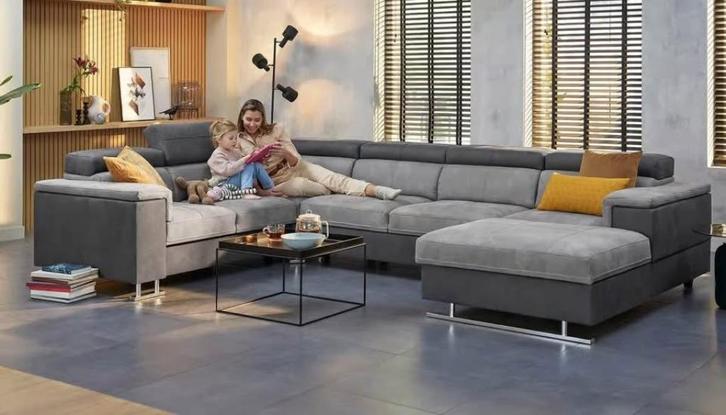 Boston zetel te koop, Huis en Inrichting, Zetels | Zetels, Nieuw, Hoekbank, Overige maten, 300 cm of meer, 150 cm of meer, Stof