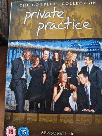 Dvd box private practice seizoen 1 tot 6  beschikbaar voor biedingen