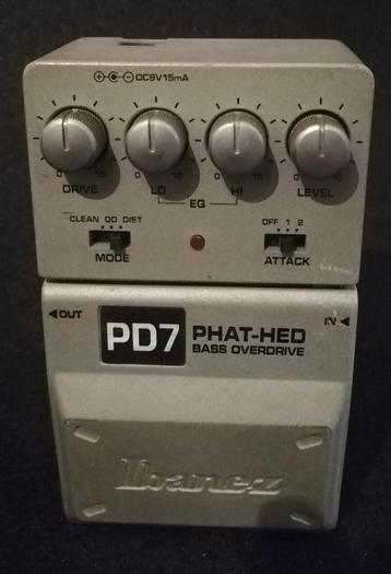 Ibanez PD 7 bass distortion  beschikbaar voor biedingen