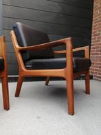 Vintage Ole Wanscher Senator Deense retro jaren 60 fauteuil, Huis en Inrichting, Ophalen, Minder dan 75 cm, 50 tot 75 cm, Gebruikt