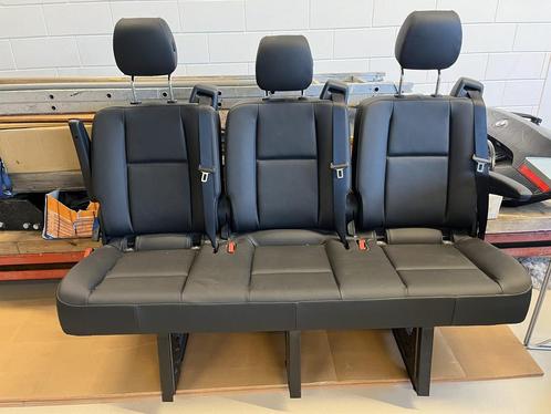 3-zits Achter Bank Origineel Mercedes Sprinter 907 zwart led, Auto-onderdelen, Interieur en Bekleding, Mercedes-Benz, Nieuw, Ophalen