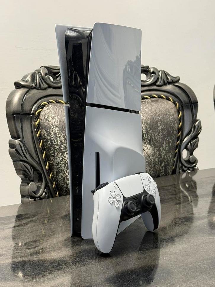 PS5 SLIM DISC, Games en Spelcomputers, Spelcomputers | Sony PlayStation 5, Zo goed als nieuw, Ophalen