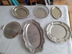 Set van inoxen plateaus, Enlèvement, Comme neuf, Balance