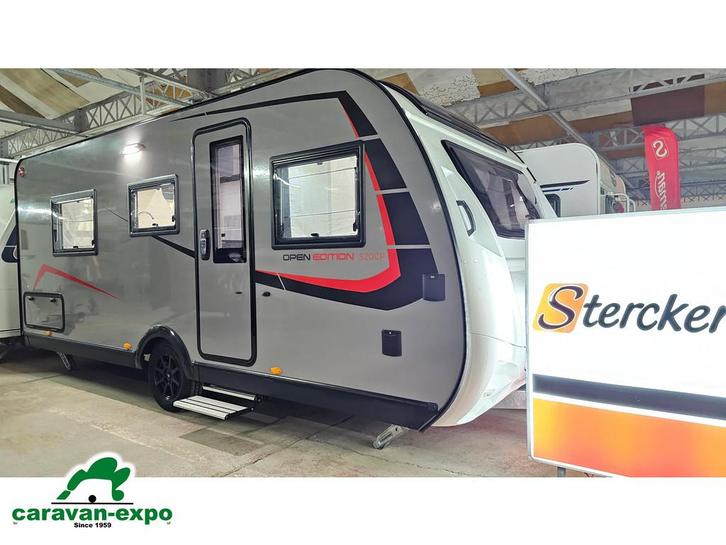 STERCKEMAN 520 OPEN EDITION, Caravans en Kamperen, Caravans, Bedrijf, tot en met 4, 1250 - 1500 kg, Sterckeman, 5 tot 6 meter