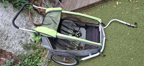 Fietskar Croozer kid for 2, Fietsen en Brommers, Fietsaccessoires | Aanhangwagens en Karren, Gebruikt, Kinderkar, Opvouwbaar, Ophalen