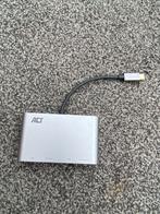 ACT USB-C naar HDMI, USB-A, USB-C & RJ45 – Aluminium, Ophalen, Zo goed als nieuw