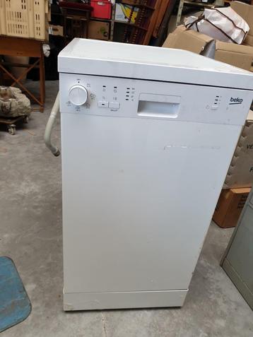 vaatwas smal vaatwasmachine Beko, Elektronische apparatuur, Vaatwasmachines, Ophalen, Gebruikt