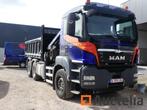 Camion benne basculante avec grue MAN TGS (2014-390.250 km), Autos, Achat, Entreprise, Autres carburants, MAN