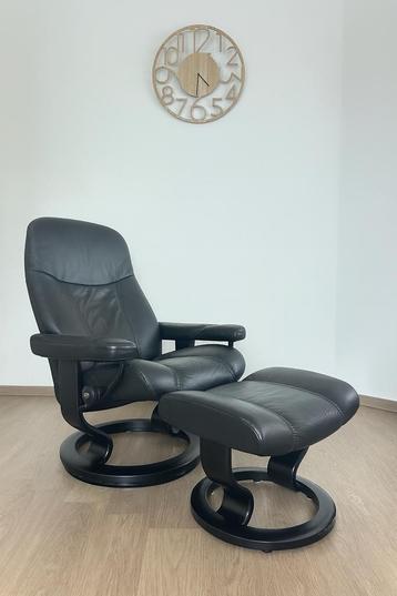 Design Fauteuil Stressless incl. Voetenbank beschikbaar voor biedingen