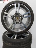 Porsche 911 997 Turbo II 19 inch velgen 4S met zomerbanden, Auto-onderdelen, Banden en Velgen, 19 inch, Gebruikt, Banden en Velgen