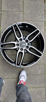 1x Mercedes AMG 18 inch velg om opnieuw te schuren en te lak, Velg(en), Gebruikt, Ophalen, 18 inch