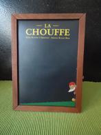 Br.d' Achouffe : La Chouffe tafel krijtbord, Enlèvement ou Envoi, Neuf, Panneau, Plaque ou Plaquette publicitaire, Duvel