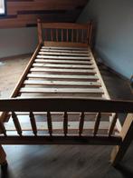 1 persoonsbed, Huis en Inrichting, Ophalen, Gebruikt, 90 cm, Hout