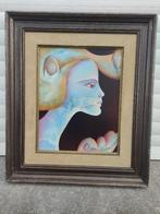 huile sur panneau le purete signe charles delporte, Antiek en Kunst, Ophalen of Verzenden