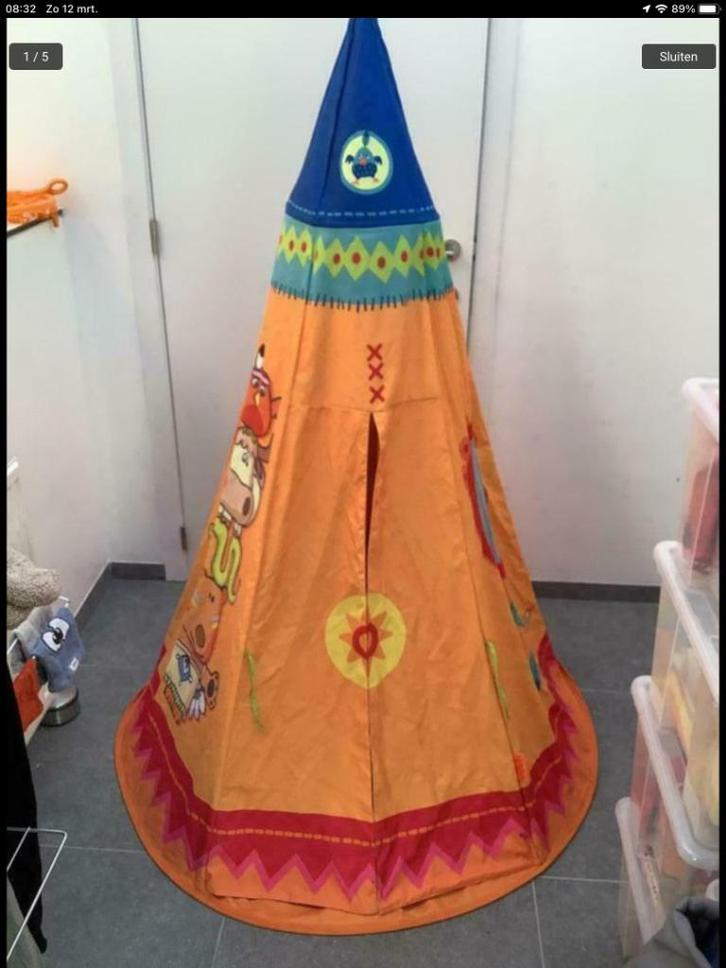 Haba tipi indianen, Kinderen en Baby's, Speelgoed | Speeltenten, Zo goed als nieuw, Ophalen of Verzenden