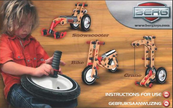 Berg Moov starter kit  3 in 1, Enfants & Bébés, Jouets | Éducatifs & Créatifs, Comme neuf, Construction, Enlèvement