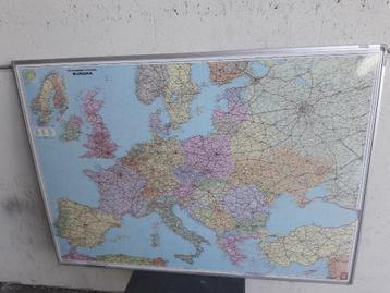 Kaart van Europa Magneetbord