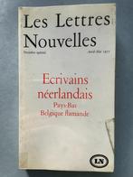 Les Lettres Nouvelles, Ecrivains néerlandais