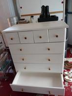 Meuble en pin blanc, Maison & Meubles, 25 à 50 cm, Enlèvement, Utilisé, 50 à 100 cm