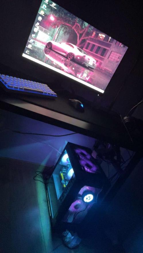 Game pc Rtx 3070 ryzen 7 met factuur, Computers en Software, Desktop Pc's, Zo goed als nieuw, SSD, Ophalen