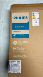 Philips LED 43PUS8007 4K UHD Android TV, TV, Hi-fi & Vidéo, Télévisions, Comme neuf, Philips, Smart TV, LED
