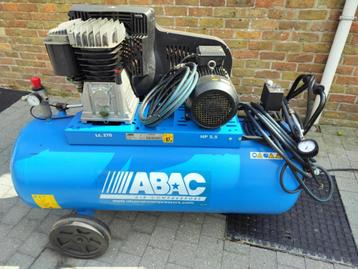 ABAC PRO 2 cilinder 270 liter CT5.5, 400 à 800 litres/min, Enlèvement, Utilisé, 10 bars ou plus