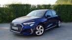 Audi A3 30 TFSI Sportback S-tronic S-Line 12m Garantie, 118 g/km, Stof, Blauw, Bedrijf