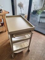 Beige verschoontafel, Kinderen en Baby's, Ophalen, Zo goed als nieuw