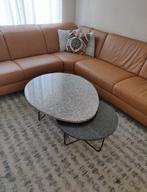 2 salontafels van graniet retro, Ophalen, Zo goed als nieuw