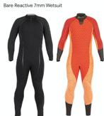 Natpak Bare Reactive 7mm Full, Watersport en Boten, Ophalen, Zo goed als nieuw, Duikpak