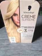 Schwarzkopf haarverf creme supreme 10-0 ultra nat lichtblond, Enlèvement ou Envoi, Neuf, Shampoing ou Démêlant