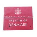 WWII US Pocket Guide Cities Of Denmark, Ophalen of Verzenden, Overige soorten, Boek of Tijdschrift