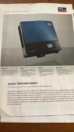 SMA Sunny tripower 8000TL + sunny beam, Doe-het-zelf en Bouw, Zonnepanelen en Toebehoren, Ophalen, Gebruikt, Compleet systeem