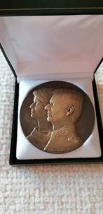 Médaille en bronze, Antiek en Kunst, Ophalen, Brons