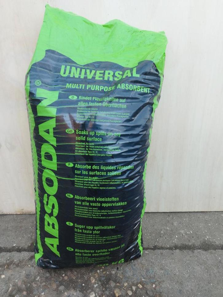 Pastilles absorbantes - ABSODAN UNIVERSAL 20 Kg, Bricolage & Construction, Établis, Neuf, 170 cm ou plus, Enlèvement
