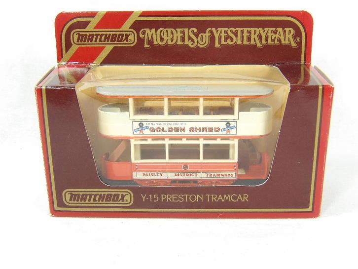 KA04C - Models of Yesteryear - Y15 Preston Tram Shred, Hobby en Vrije tijd, Modelauto's | 1:43, Ophalen of Verzenden
