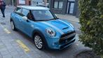 Mini cooper S, Auto's, Mini, Voorwielaandrijving, 4 cilinders, Blauw, Leder en Stof