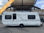 Fendt Tendenza 550 SG 2024 KORTING + MOVER!, Caravans en Kamperen, Caravans, Rondzit, Schokbreker, 2 aparte bedden, 1250 - 1500 kg