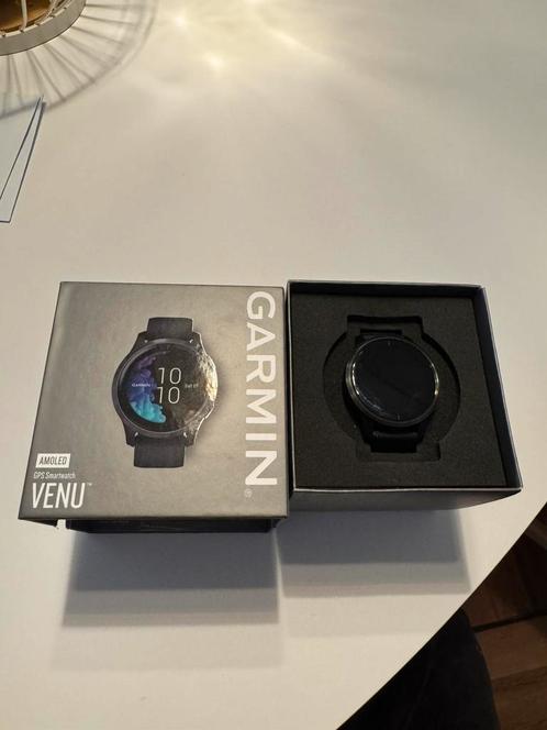 Garmin Venu - Sporthorloge, Handtassen en Accessoires, Sporthorloges, Gebruikt, Zwart, Afstand, Calorieverbanding, Conditie, GPS