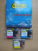 Inktcartridges Brother LC-125XL (3kleuren).  Niet gebruikt., Ophalen of Verzenden