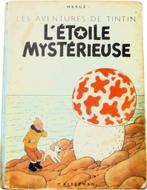 Tintin - L'étoile Mystérieuse (B1 1946), Eén stripboek, Ophalen of Verzenden, Gelezen, Hergé