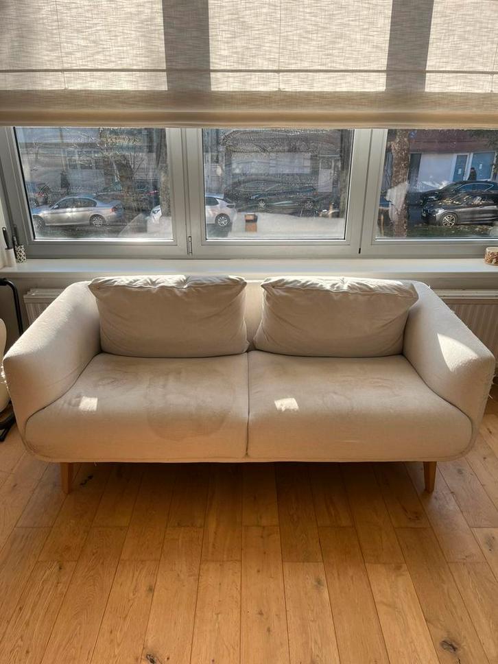 Sits Moa tweezit, Huis en Inrichting, Zetels | Zetels, Gebruikt, Rechte bank, Tweepersoons, 150 tot 200 cm, Ophalen