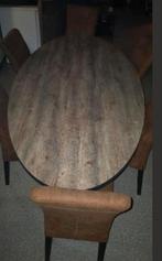 Eettafel met 6 stoelen, Ophalen