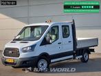 Ford Transit 105pk Open Laadbak Dubbel Cabine Trekhaak Navi, Euro 6, 4 cilinders, Bedrijf, Ford