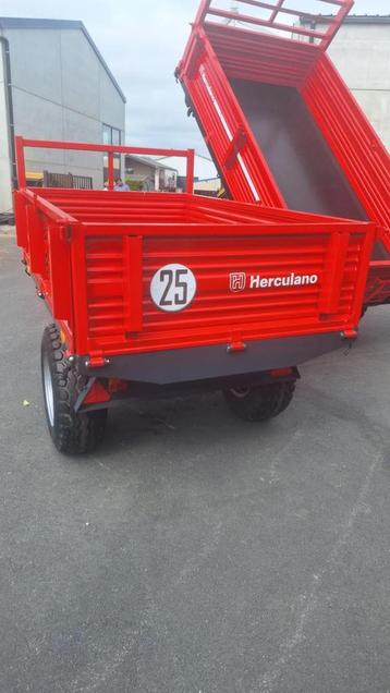 HERCULANO 6 ton landbouwaanhanger beschikbaar voor biedingen
