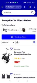Bumprider buggy meerijder, Kinderen en Baby's, Kinderwagens en Combinaties, Ophalen, Gebruikt, Combiwagen, Overige merken