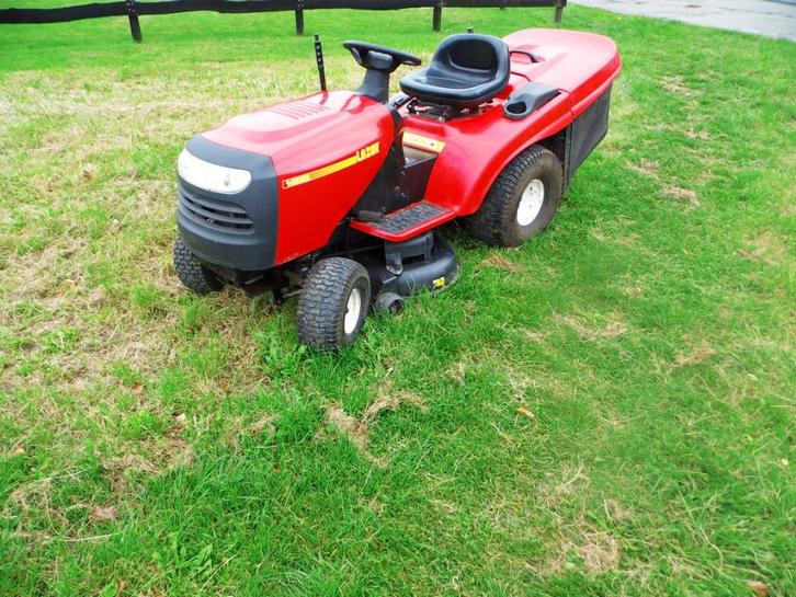 Schitterende LAZER hydro-gazontractor van 15,5 pk, Tuin en Terras, Zitmaaiers, Zo goed als nieuw, 90 tot 120 cm, Elektrische starter