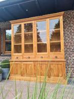2x teak vitrinekast/buffetkast GRATIS LEVERING, Ophalen of Verzenden