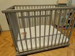 Verstelbaar Quax babypark/box in goede staat + matras, Enfants & Bébés, Parcs, Enlèvement, Utilisé, Rectangulaire, Roulettes