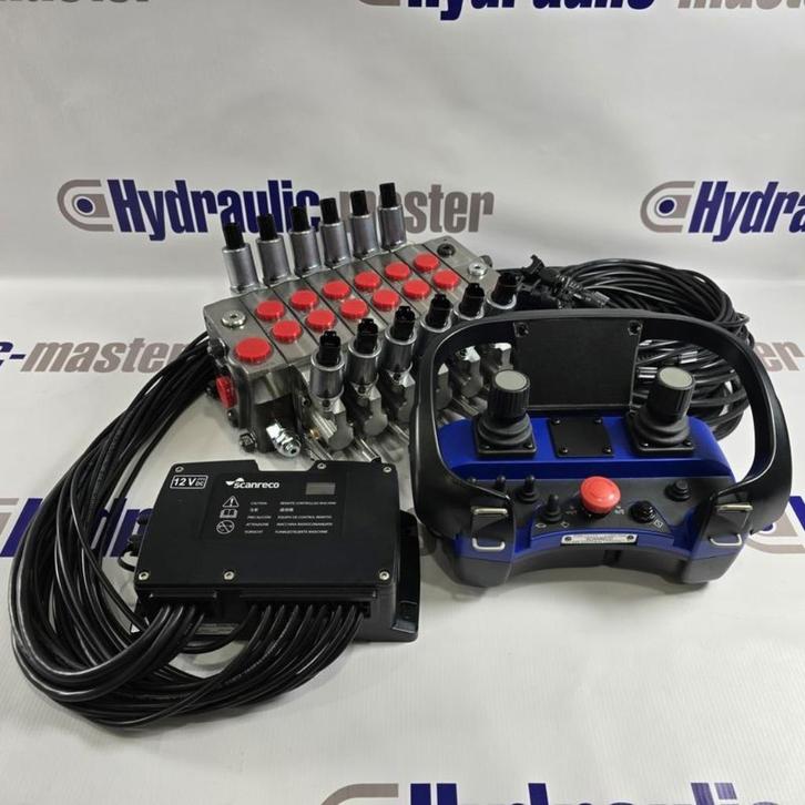 Grue sur camion Kronos Hiab HMF Vanne DPX100, Bricolage & Construction, Tours, Neuf, Envoi